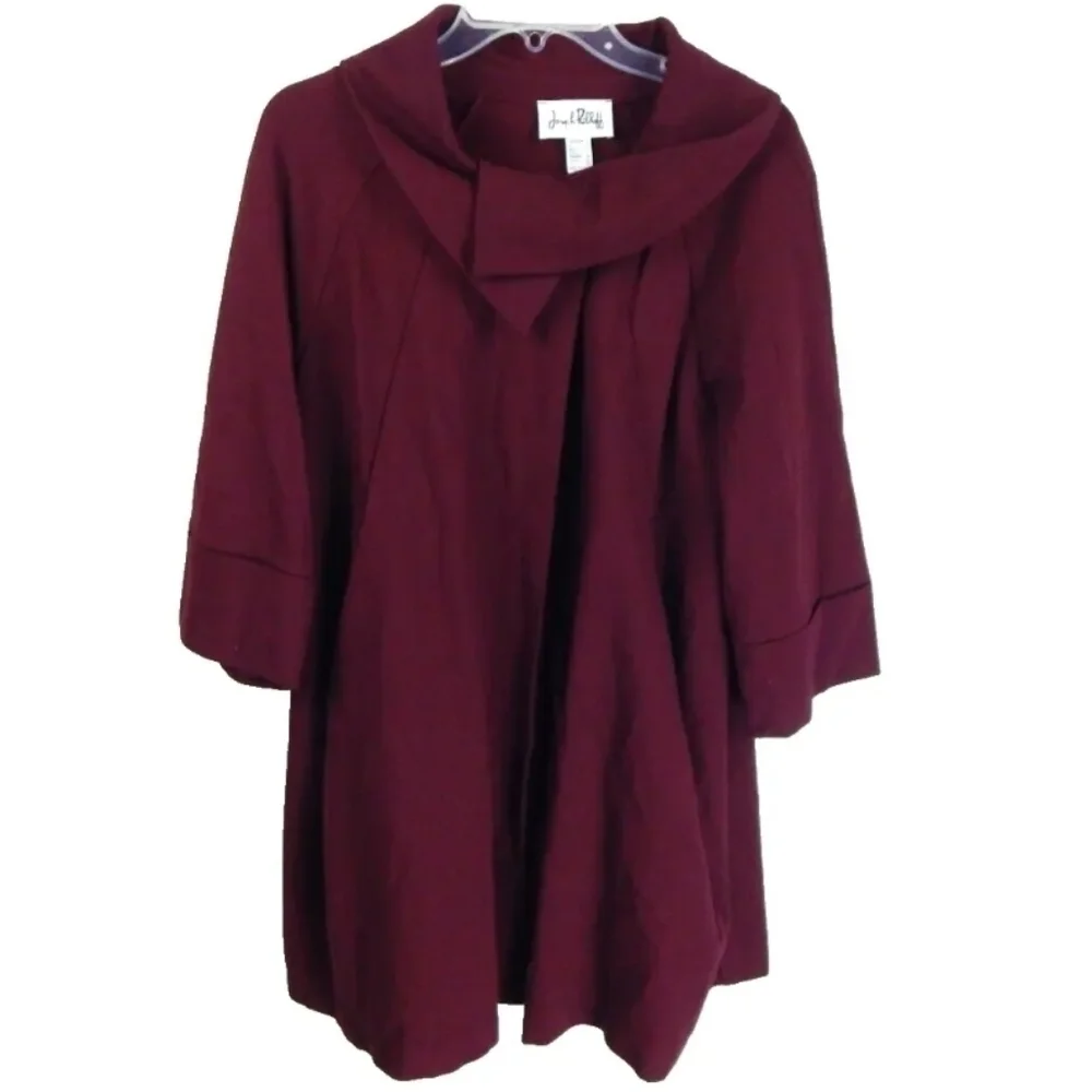 Joseph Ribkoff Cowl Neck Wrap Coat